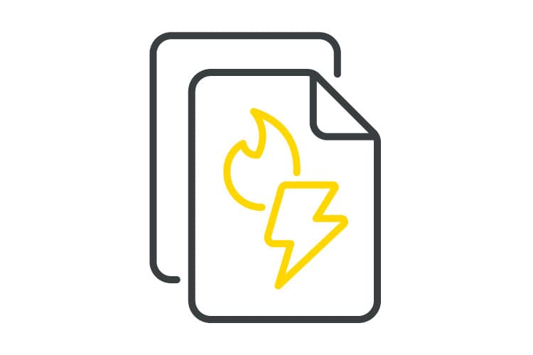 Icon für Energieverträge