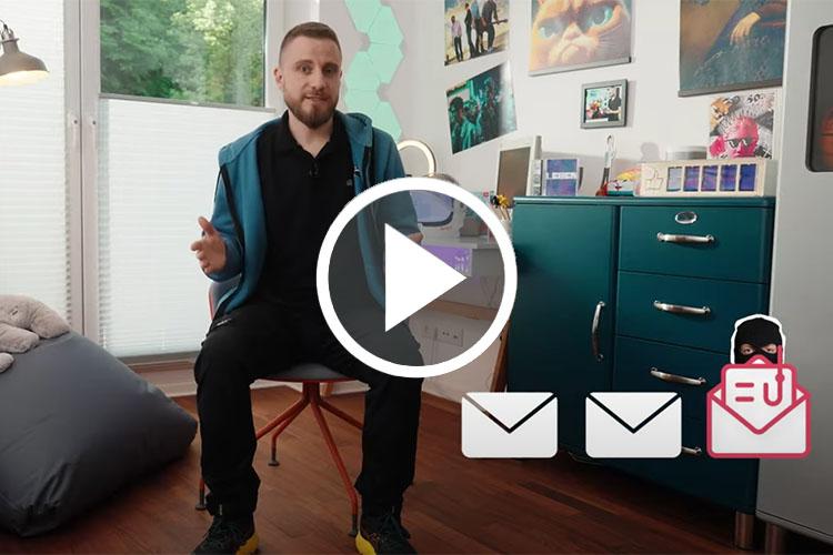 Standbild von Video zum Thema raffiniertes Phishing